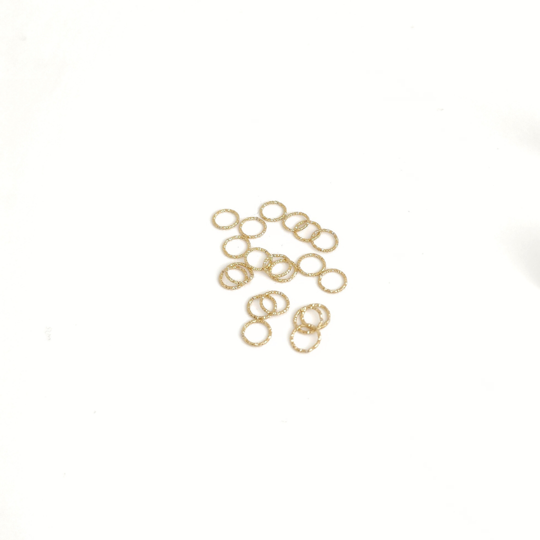 Closed Glitter Jump Ring 21g 6.5mm