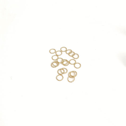 Closed Glitter Jump Ring 21g 6.5mm