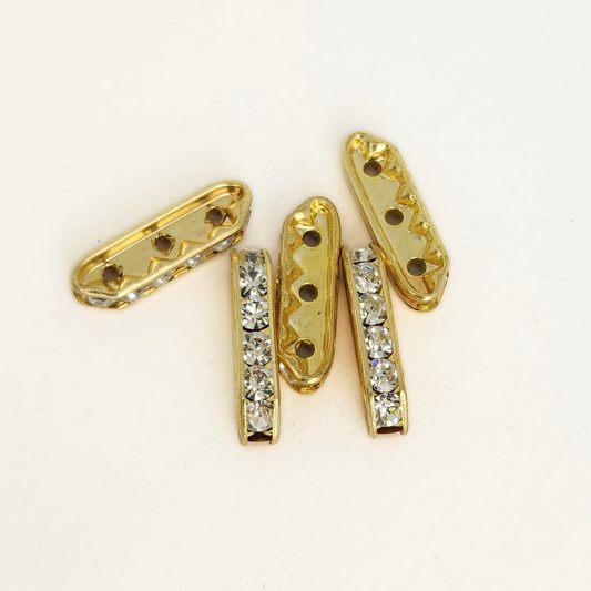 Rhinestone Bar 21x6mm