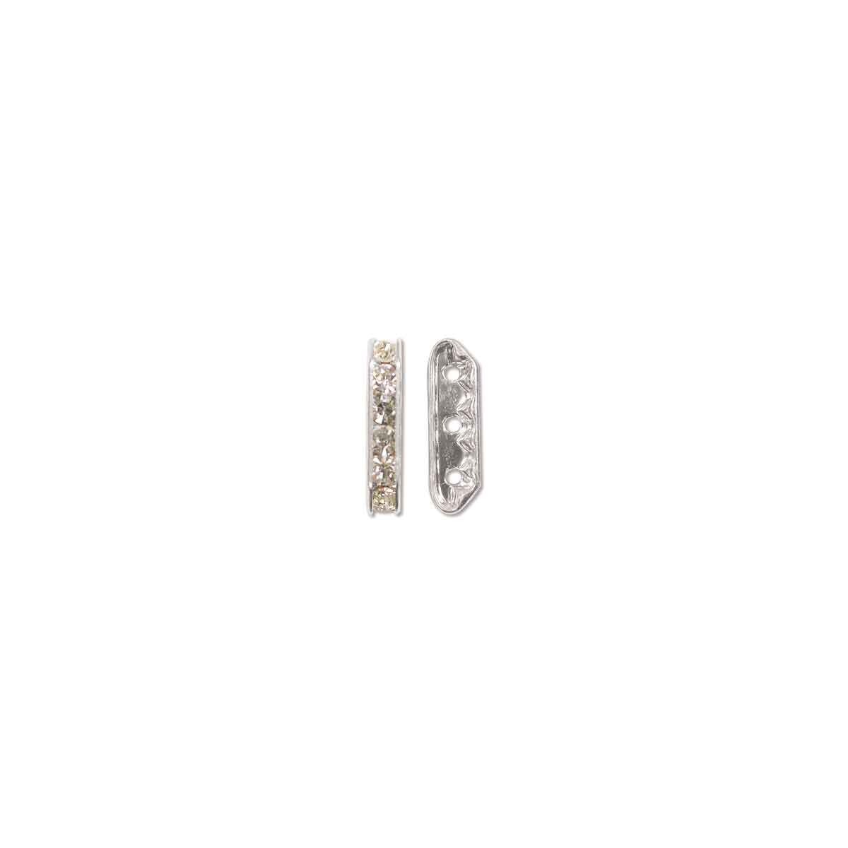 Rhinestone Bar 21x6mm