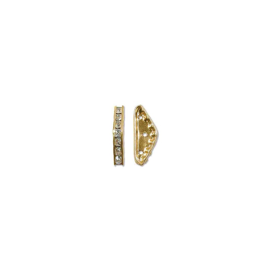 Rhinestone Triangle 22x8mm