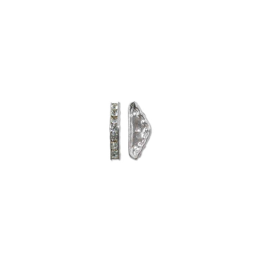 Rhinestone Triangle 22x8mm