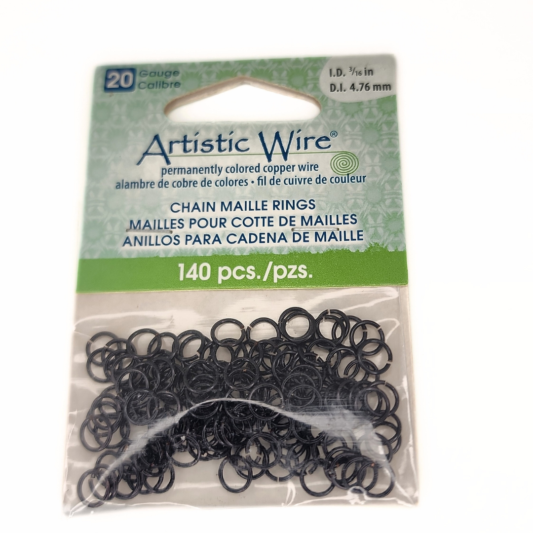 D Jump Ring 20g 3/16”