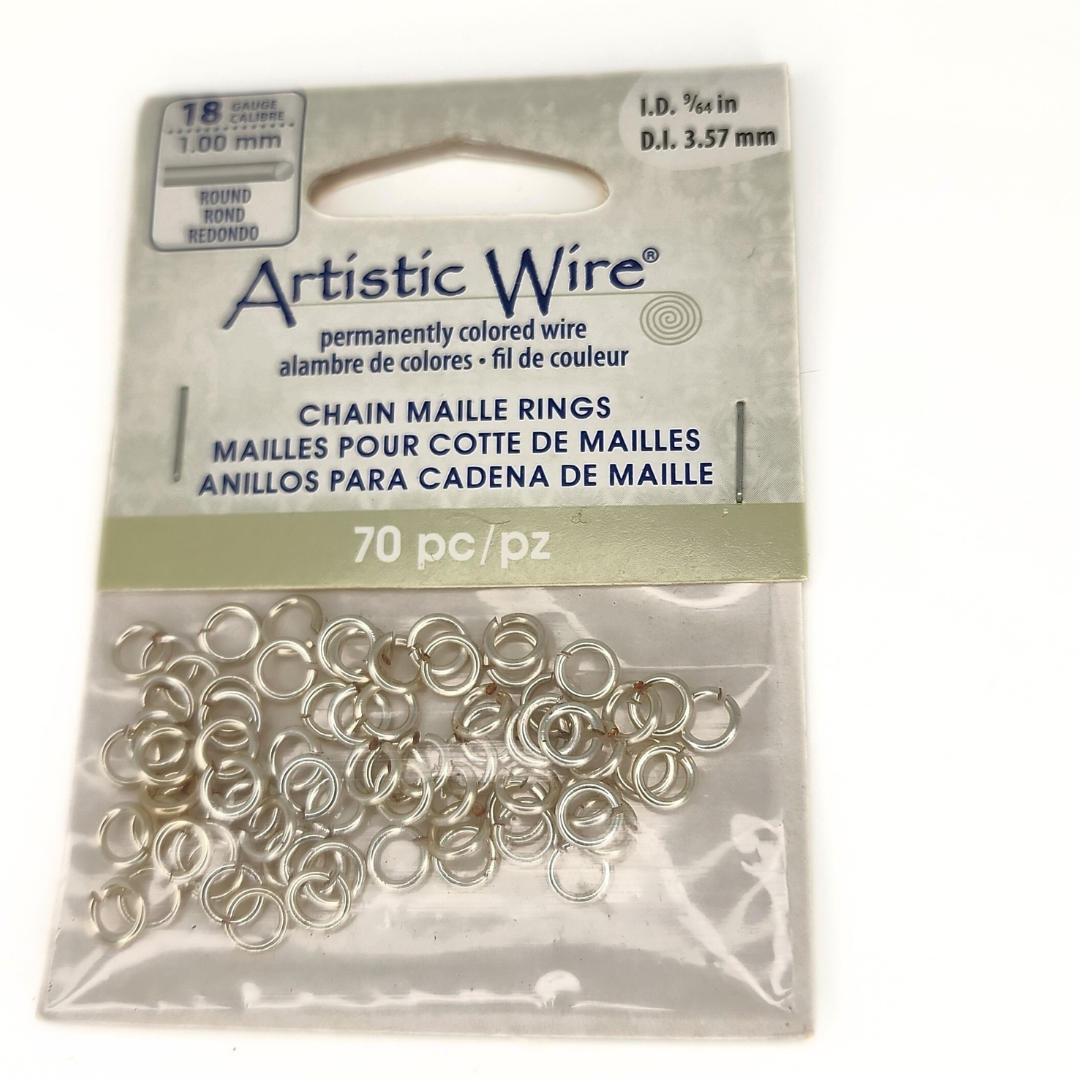 E Jump Ring 18g 9/64”