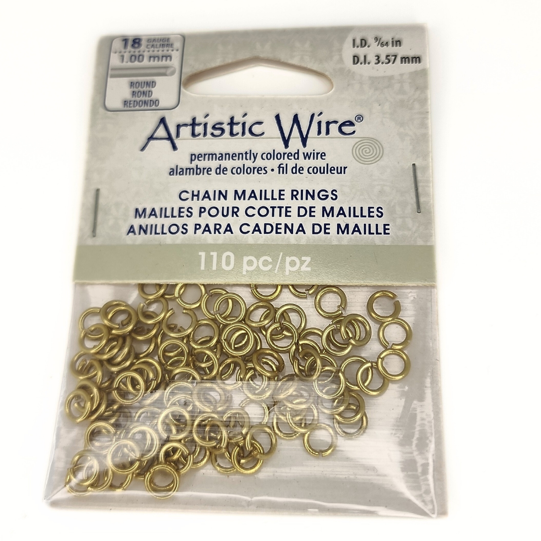 E Jump Ring 18g 9/64”