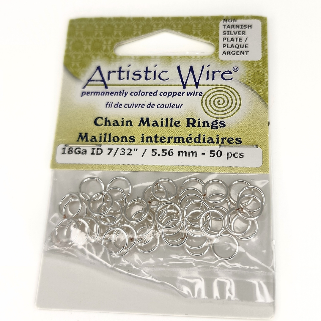 H Jump Ring 18g 7/32”