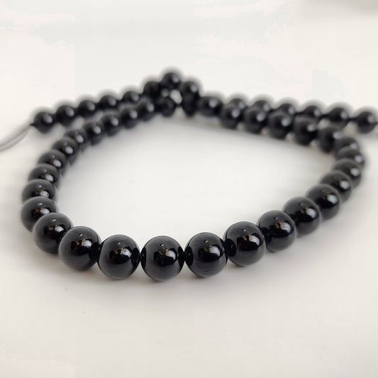 Black Tourmaline Round 8mm