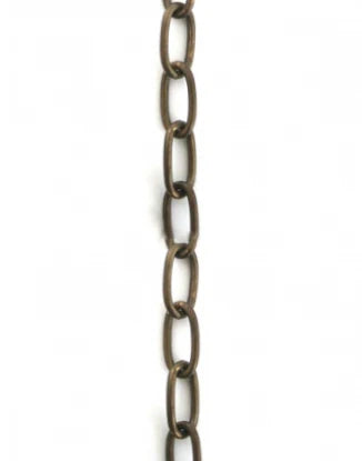 Elongated Oval Chain 6x11.5mm
