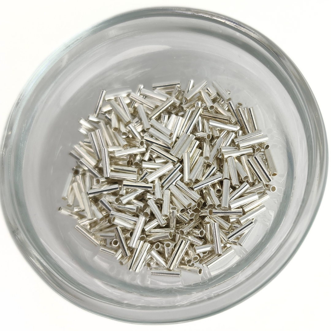 Silver Liquid Straight 7mm