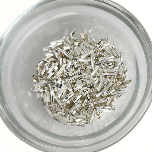 Silver Liquid Twist 7mm