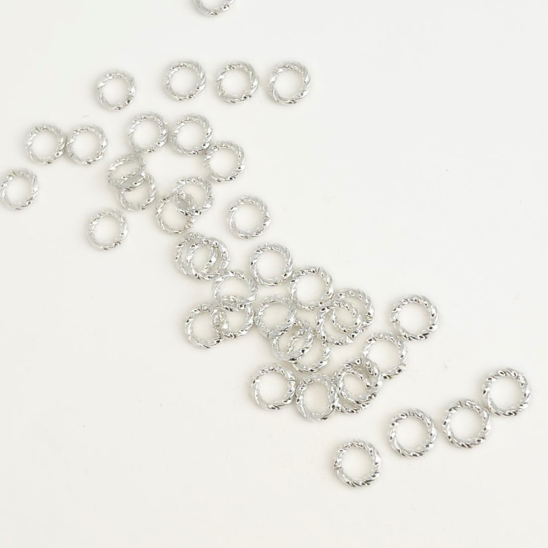 Twisted Jump Ring 18g 6mm