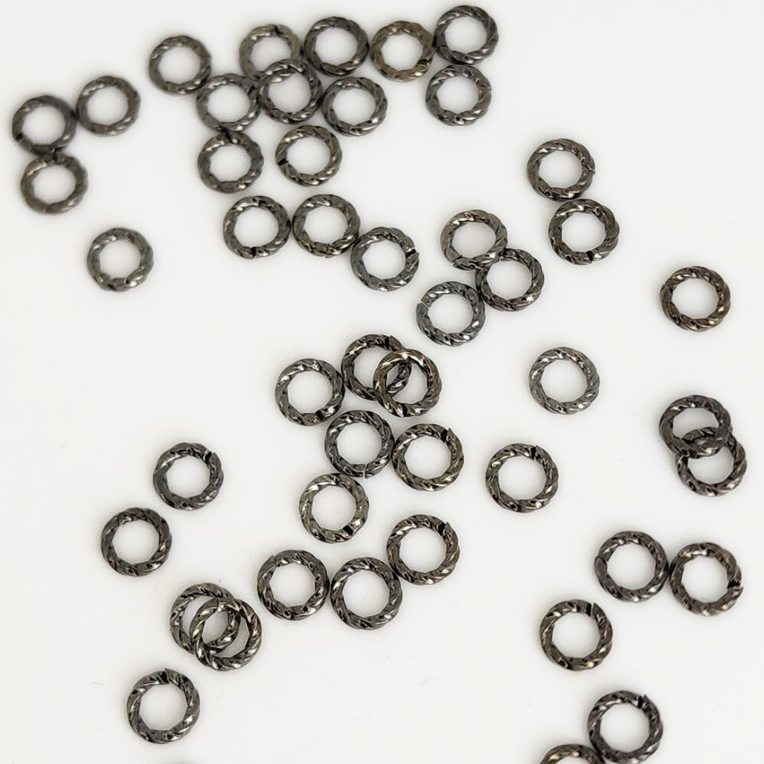 Twisted Jump Ring 18g 6mm