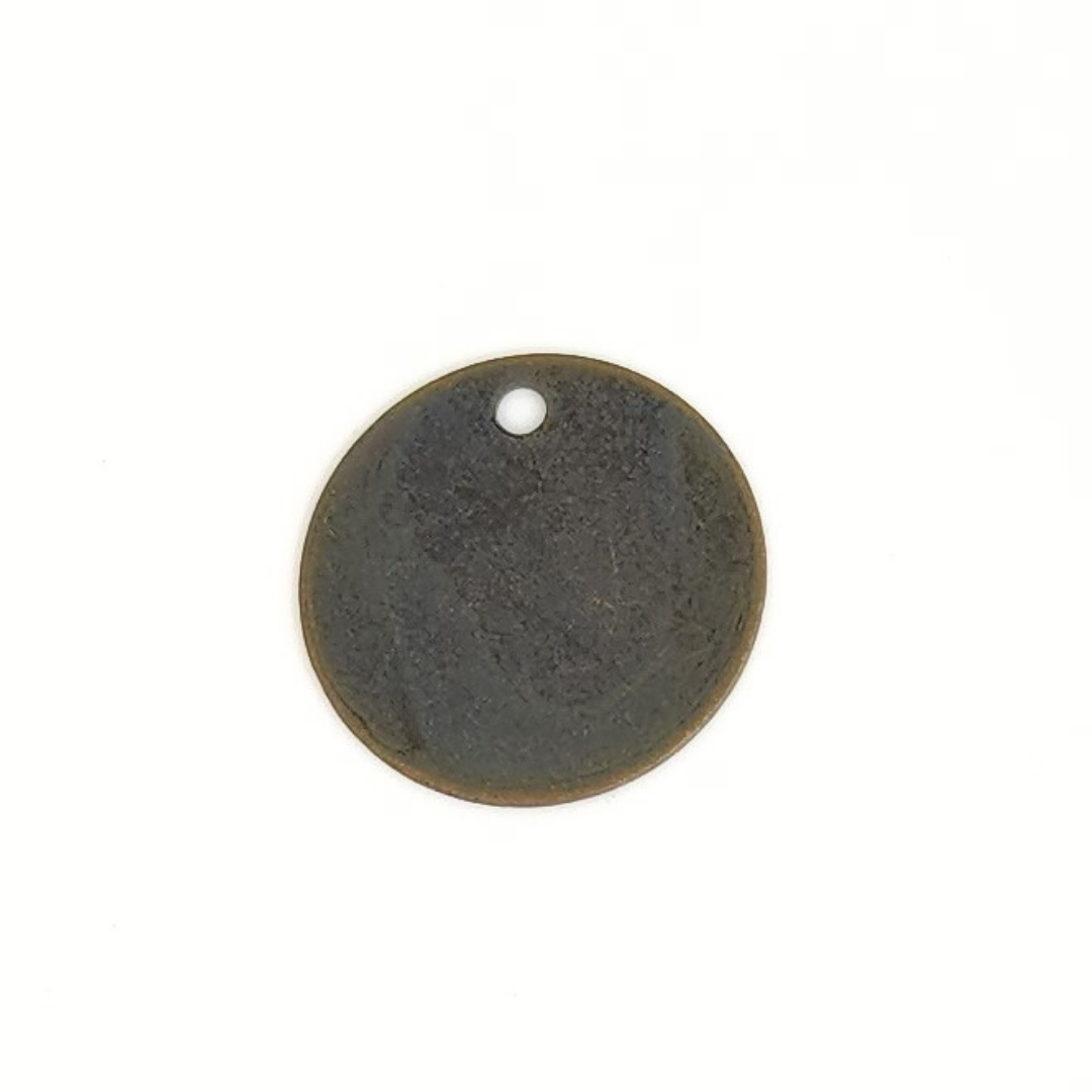 Coin Dangle Plain 12mm