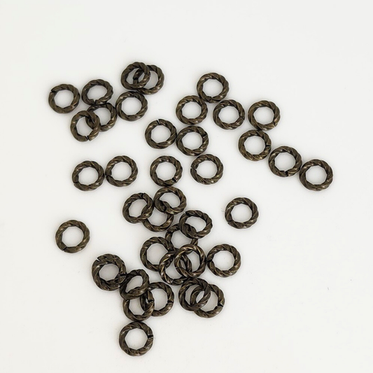 Twisted Jump Ring 18g 6mm