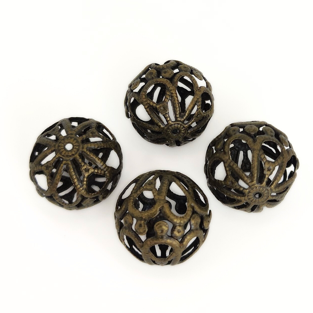 Filigree Round 18mm