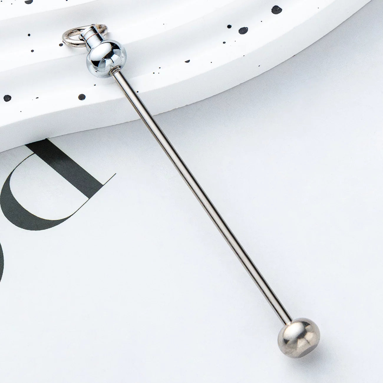 Beadable Keychain Pole