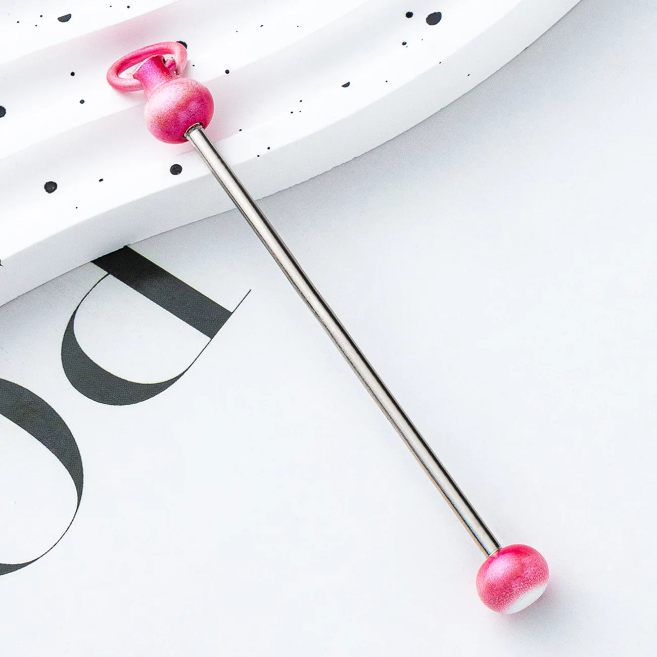 Beadable Keychain Pole