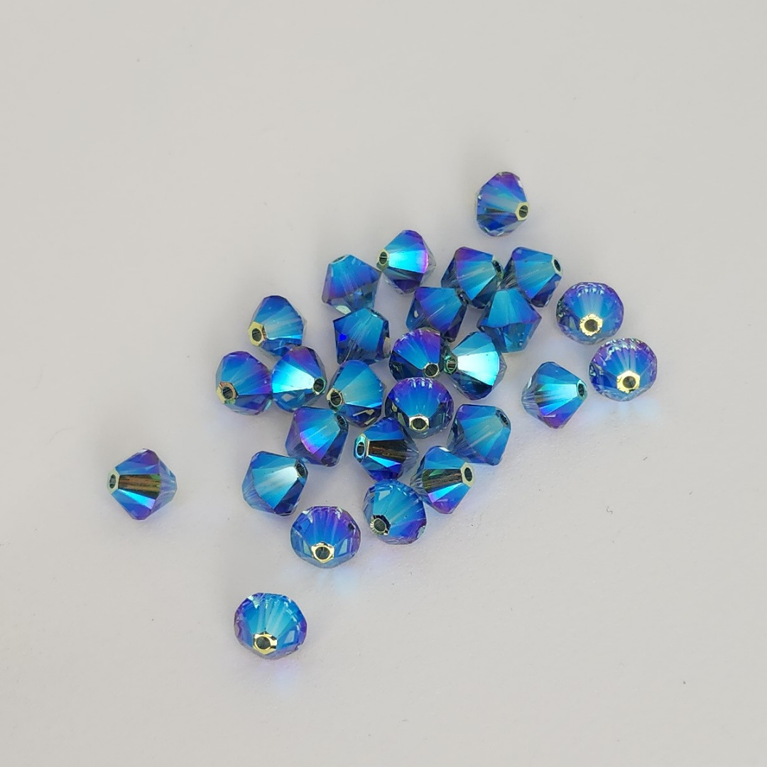 Bicone 6mm AB2X