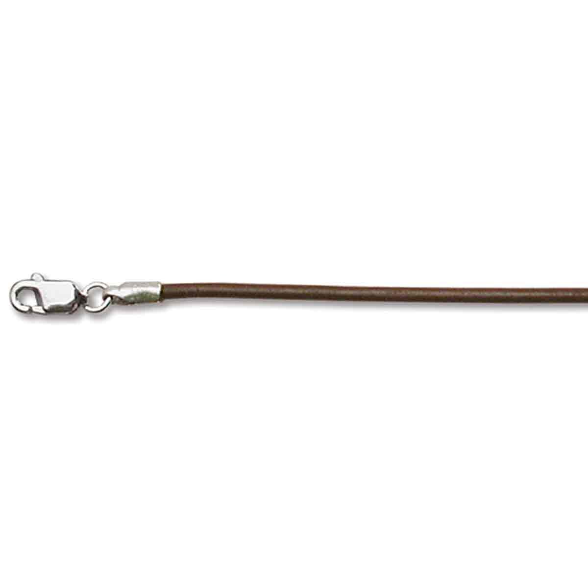 Leather Necklace 18"