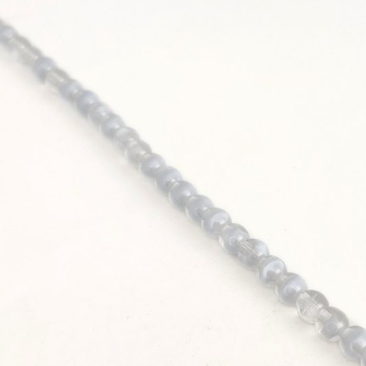 Crystal/Blue Opal Druk 5mm