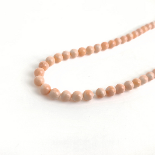 Salmon Coral Round 6mm