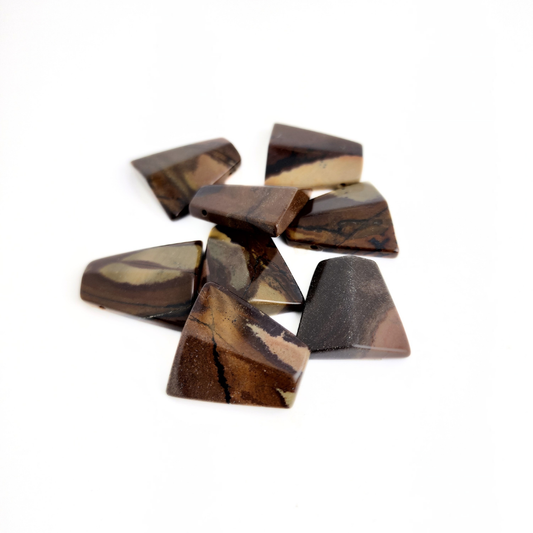 Amber Jasper Trapezoid