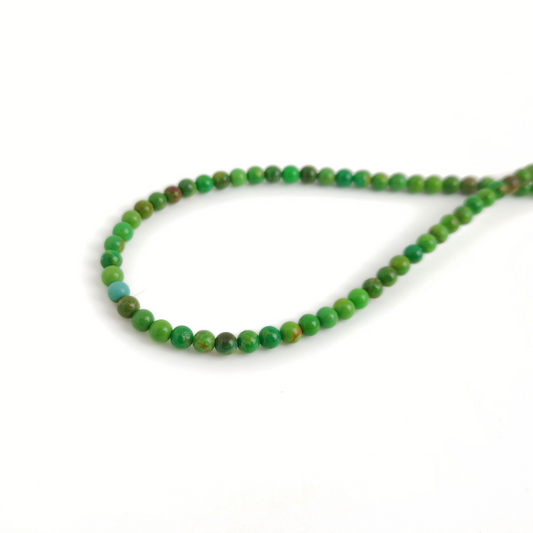 Mojave Green Turquoise Round 4mm