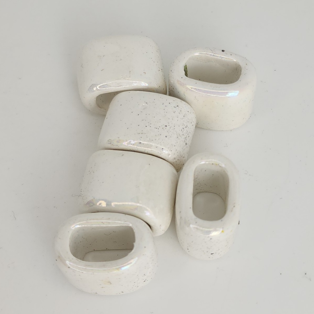 Ceramic Oval 15mm