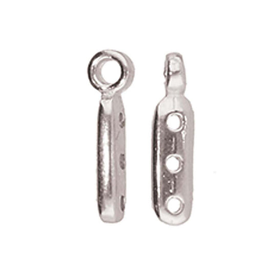 Antique Silver Zakros-8/0 Bead Ending