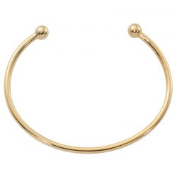 Cuff Bracelet w/Balls 70mm