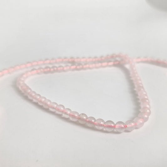 Rose Quartz Round 4mm