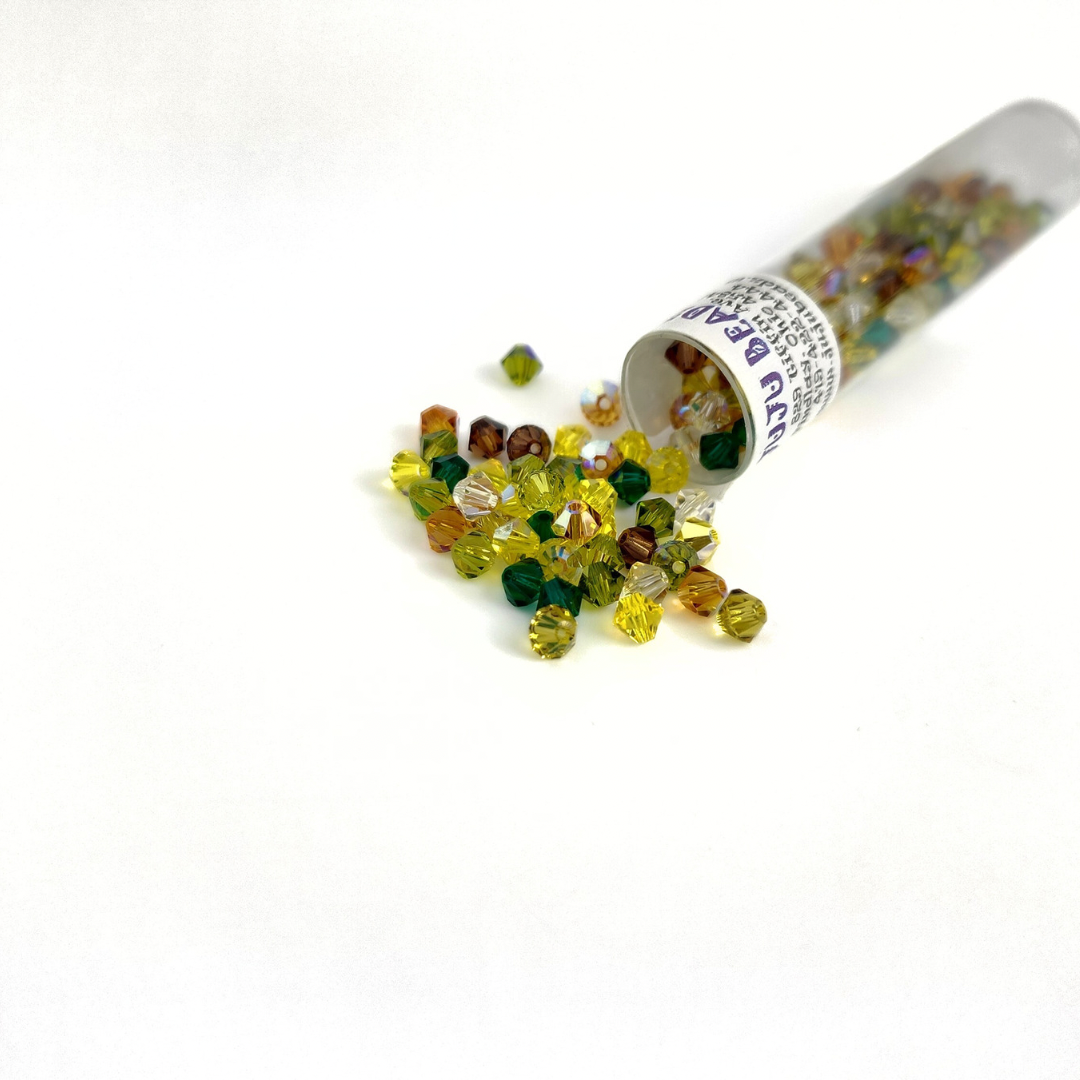 Bicone 4mm Mix