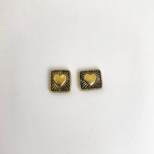 Radiant Heart Link 15x13mm
