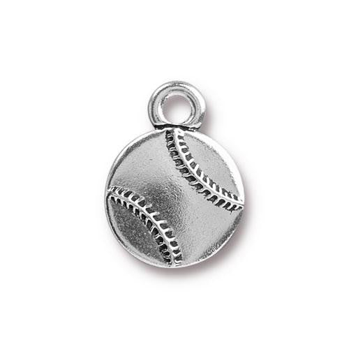 Baseball Charm 12mm