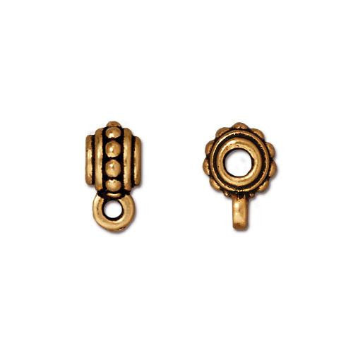 Beaded Bail Bead 7mm