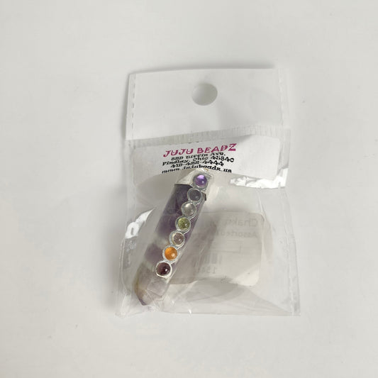 Chakra on GemStone Point Assorted