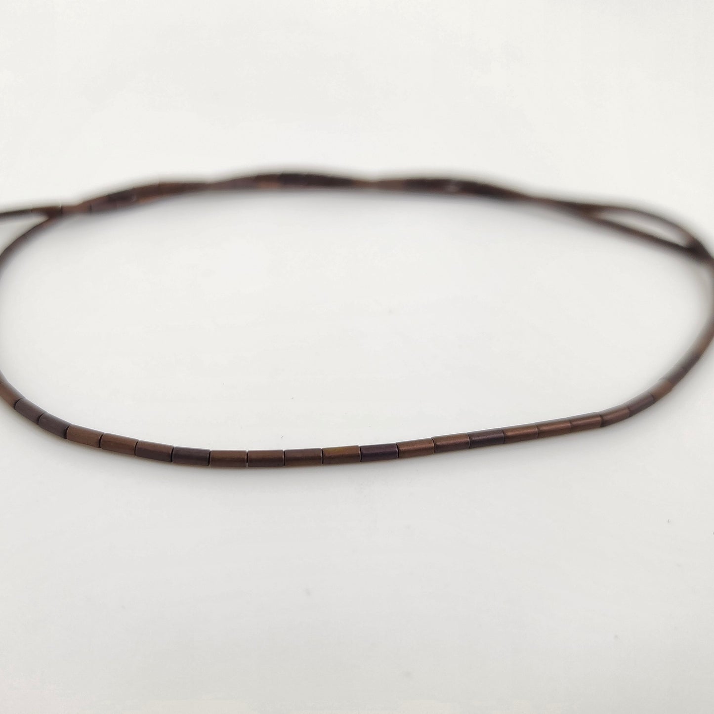 Brown Hematite Cylinder 1x3mm