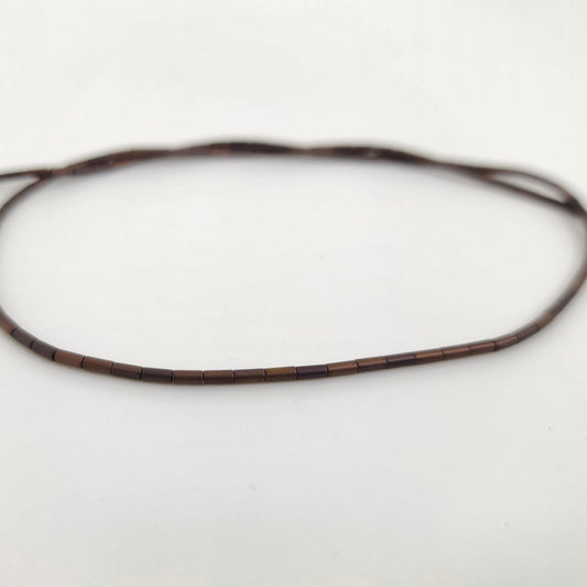 Brown Hematite Cylinder 1x3mm