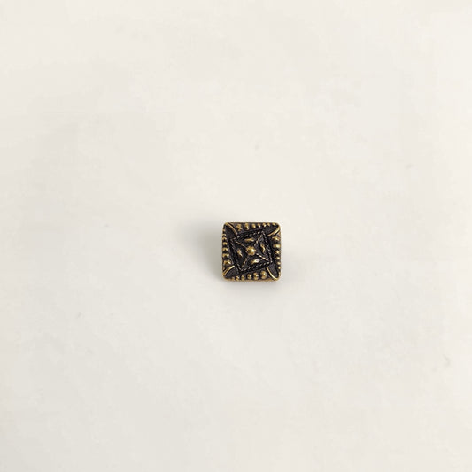 Czech Square Button 10.5mm