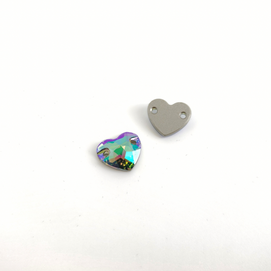 Heart Sew-On 12mm