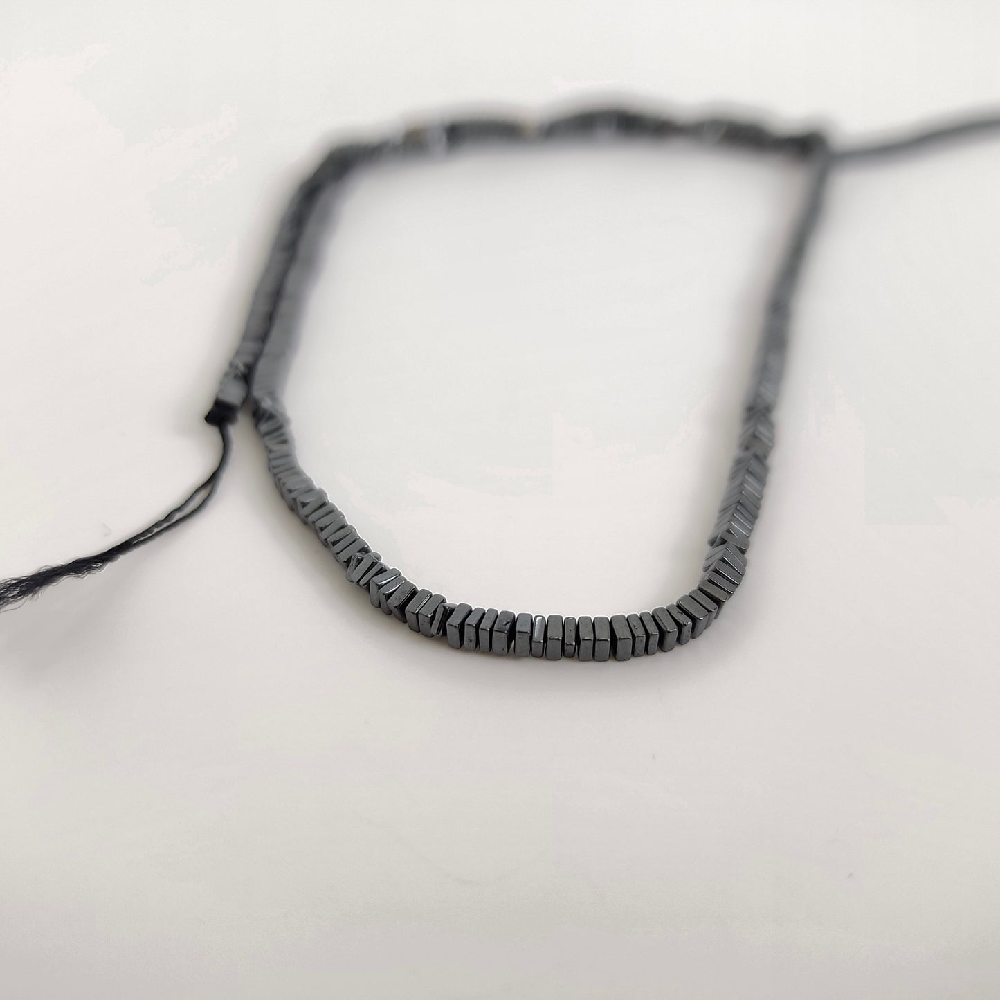 Tiny Hematite Square 1x2mm