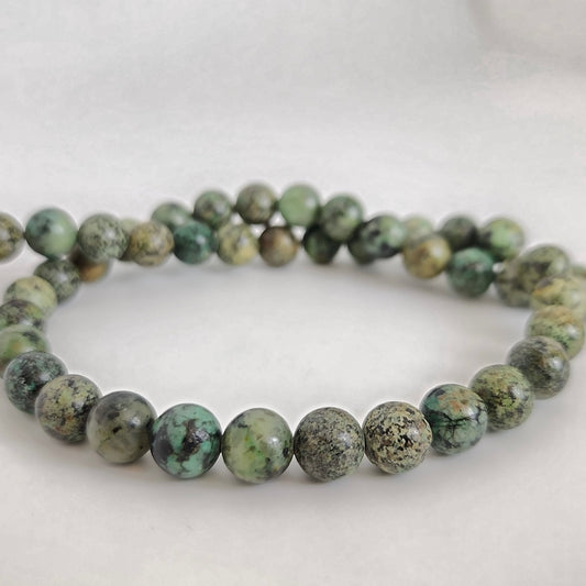 African Turquoise Round 8mm