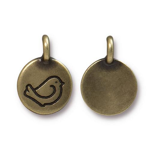 Fat Bird Charm 11mm