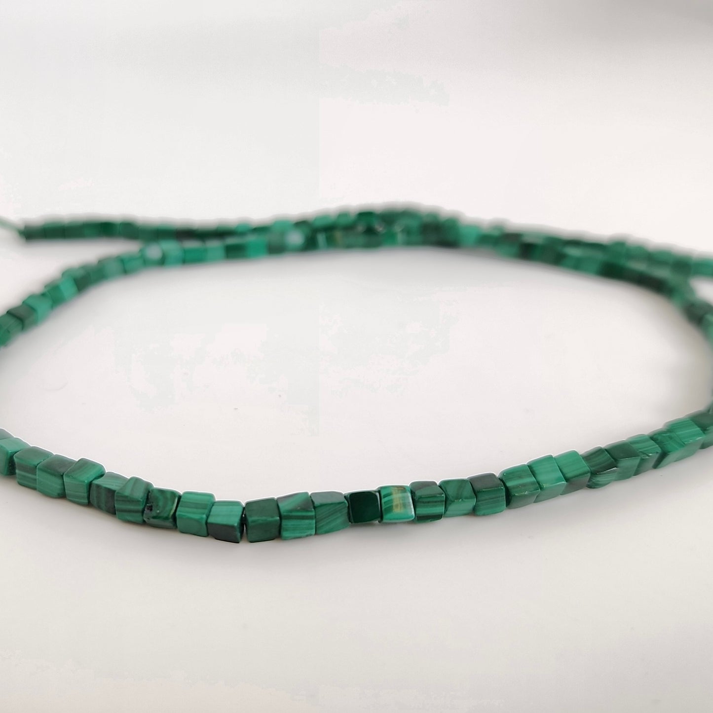Malachite Cube 3x3mm