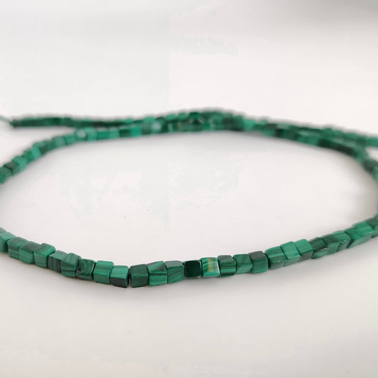 Malachite Cube 3x3mm