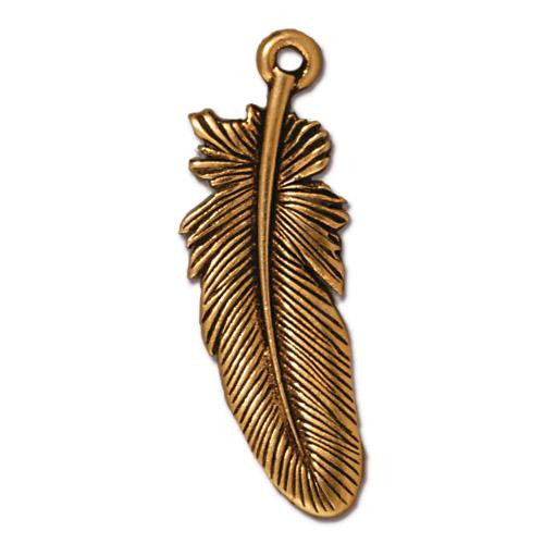 Large Feather Drop 29.5mm
