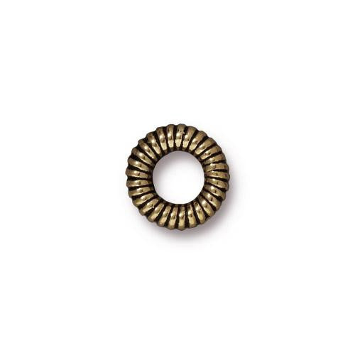 Coiled Ring Large Hole 10mm