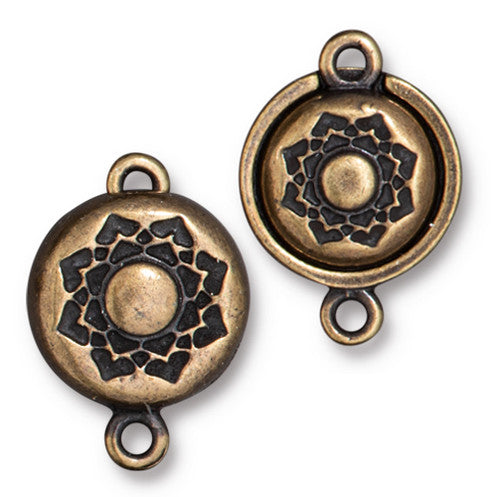 Lotus Magnetic Clasp 14mm