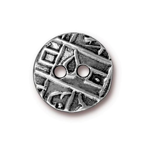 Round Coin Button 17mm