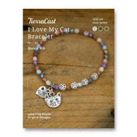 I Love My Cat Bracelet Kit